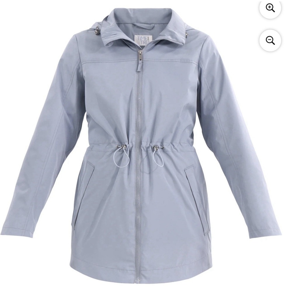 Time And Tru - Women's Anorak - Jacket - Hooded Zip Front - Small - NWT - Picture 5 of 5